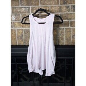 Gapfit Women's Breathe Work Out Tank Size Small Romantic Balletcore Pink Flowy